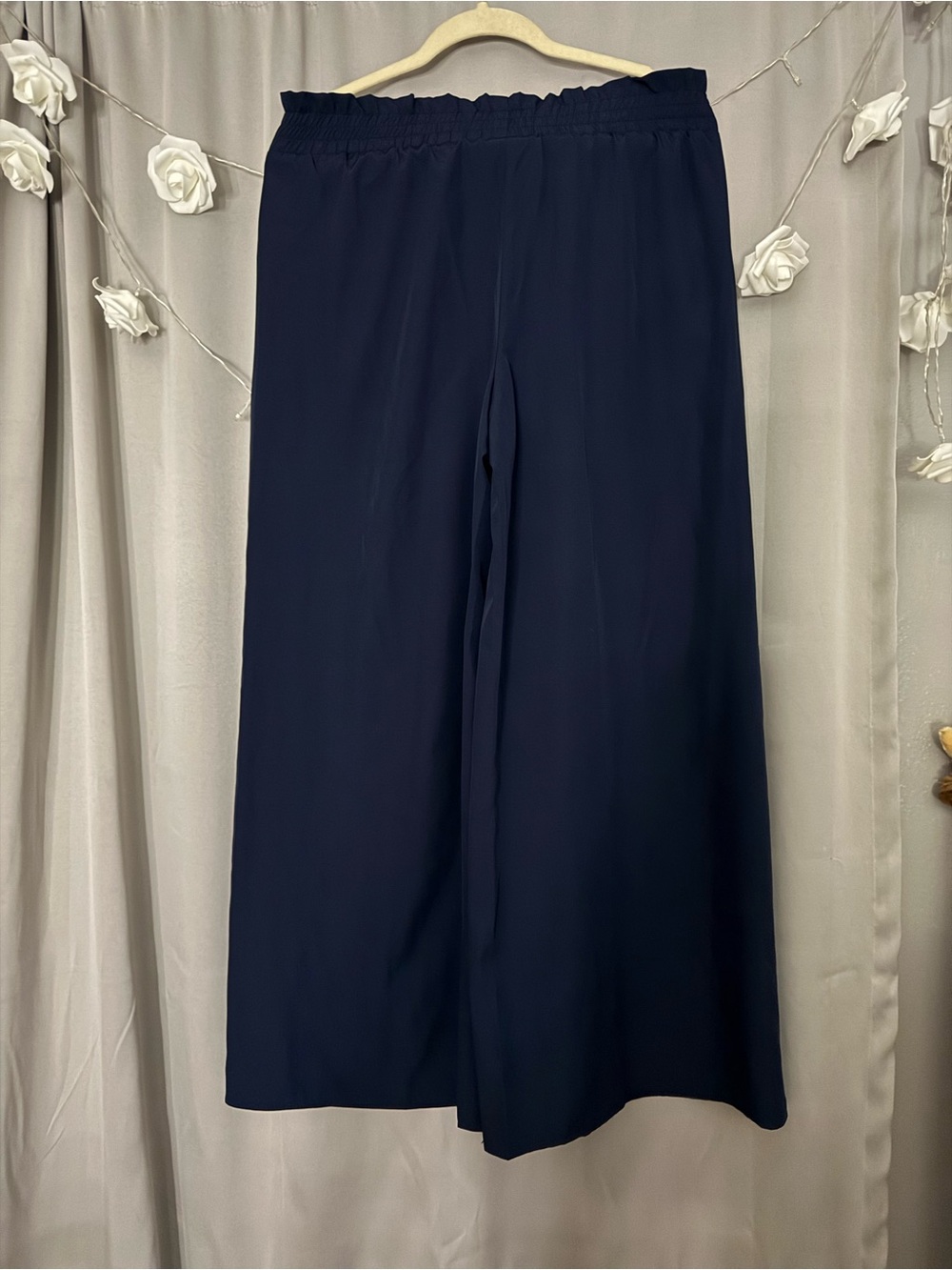 Wide-Leg Drawstring Pants - Picture 2 of 2